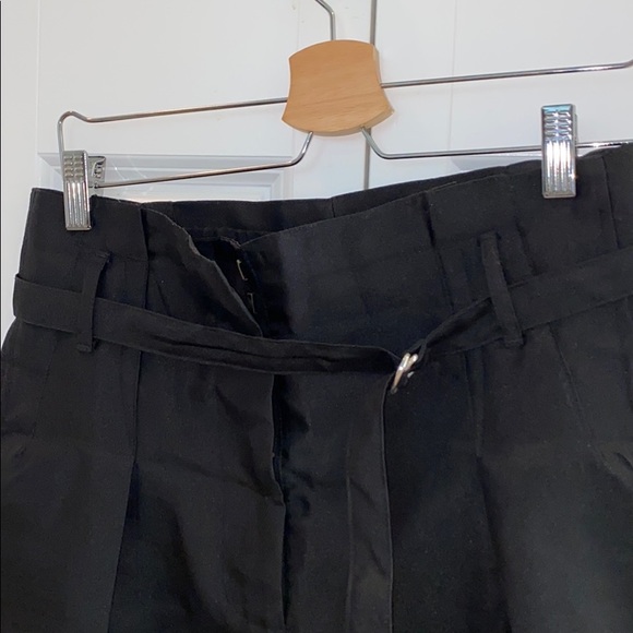 Black High Waist Shorts - Picture 2 of 3